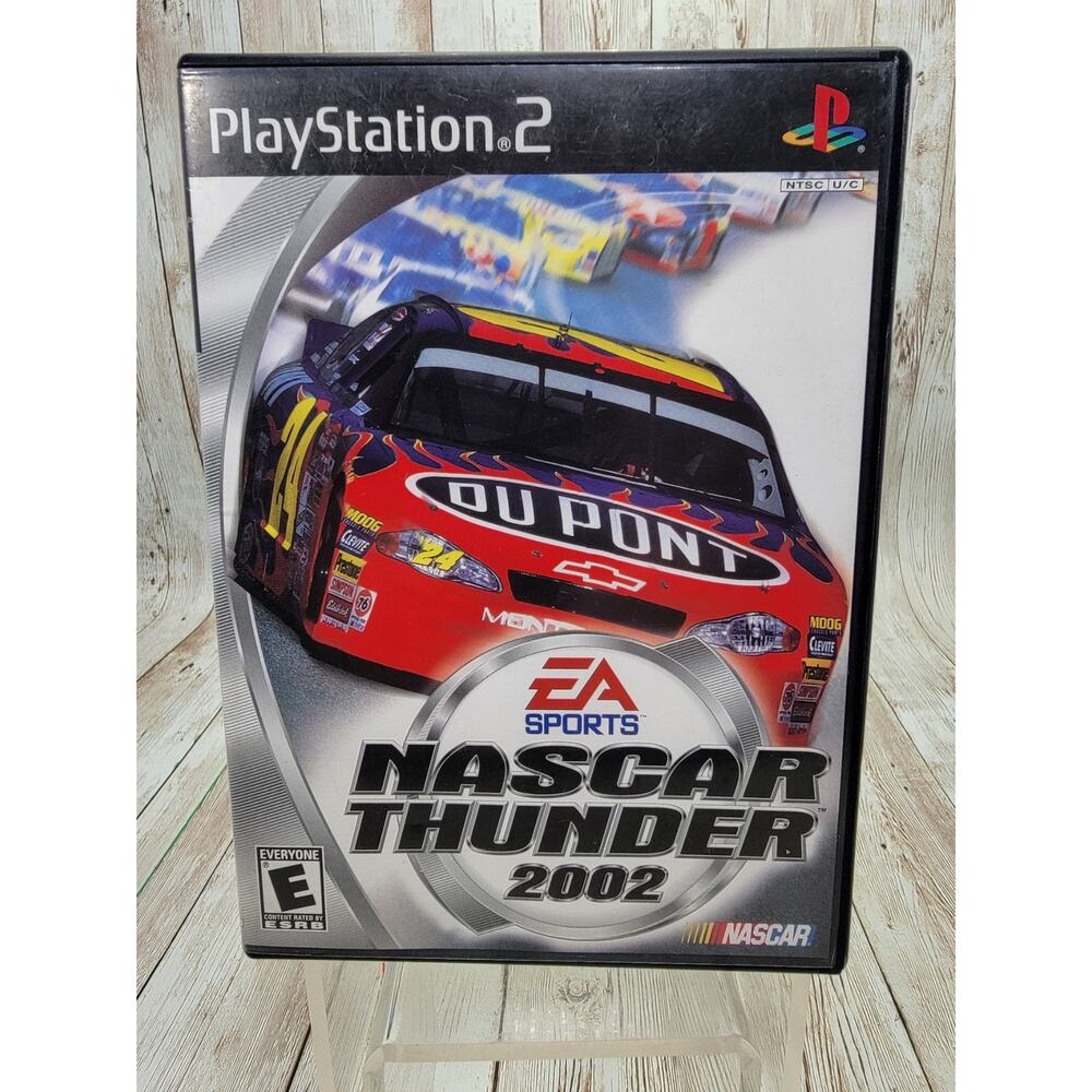 NASCAR Thunder 2002 Sony PlayStation 2, 2001 CIB With Manual
